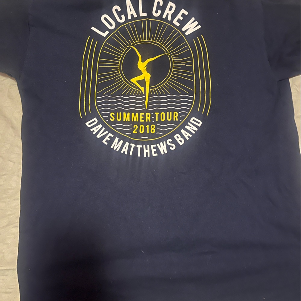 Dave Matthews Band Local Crew Summer 2028 Tour- Size Small